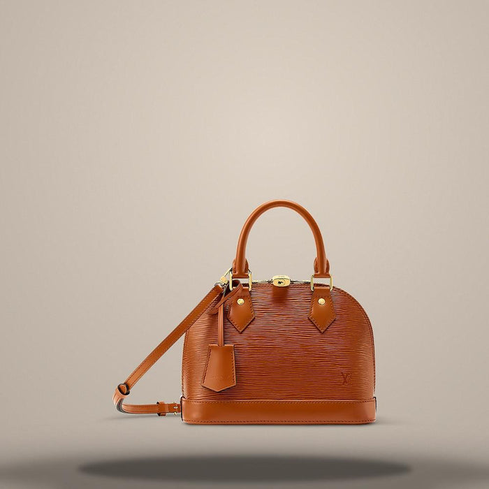 Louis Vuitton Alma BB Crossbody Bag Tan M25538