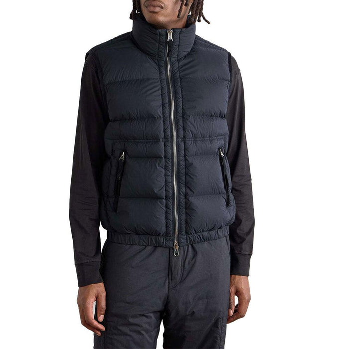 STONE ISLAND Seamless Anti-Drop Padded Vest Navy