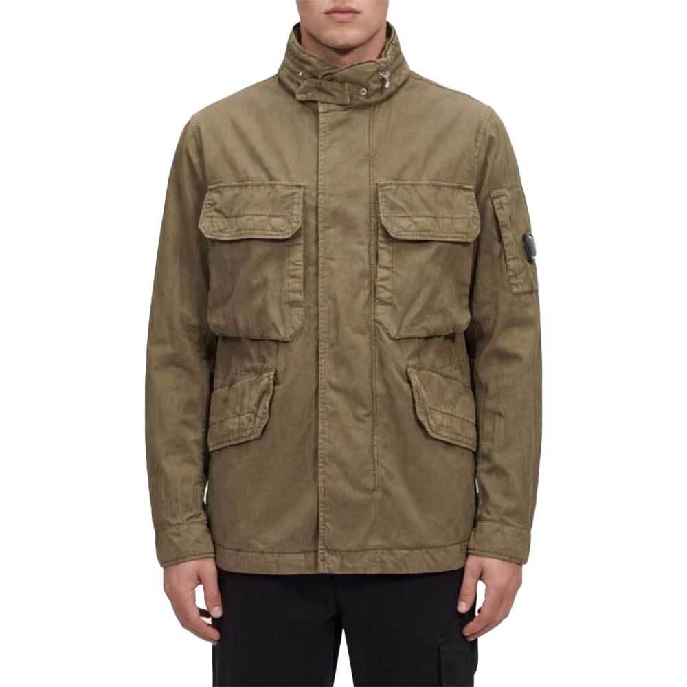 CP Company Men’s 50 Fili Wax Explorer Jacket Green