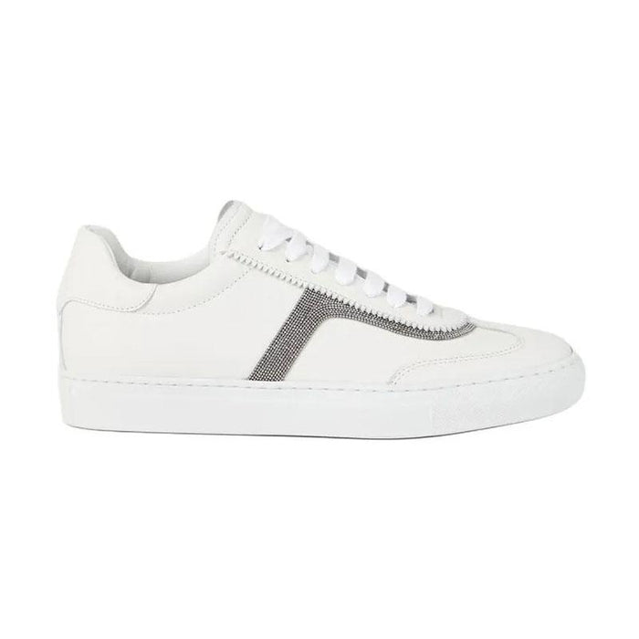 Brunello Cucinelli Monili Leather Low-Top Sneakers for Women