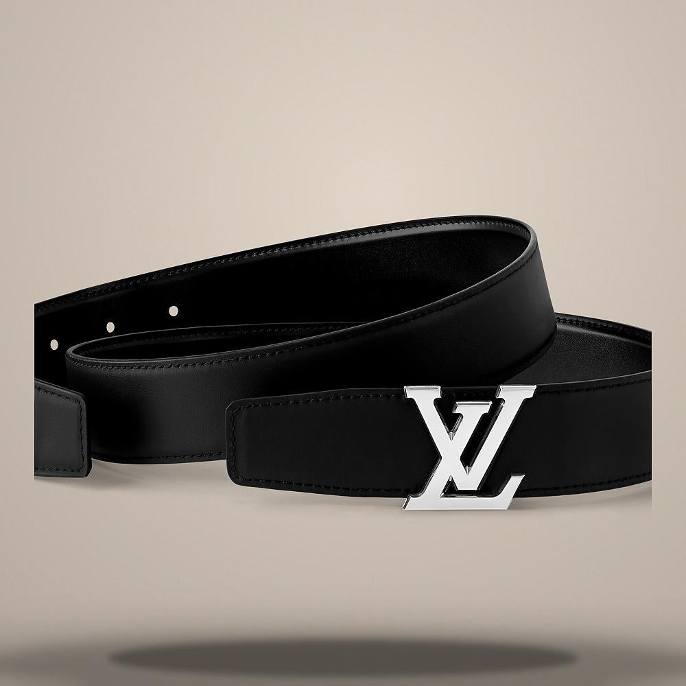 Louis Vuitton LV Heritage 35mm Reversible Belt Black M8927