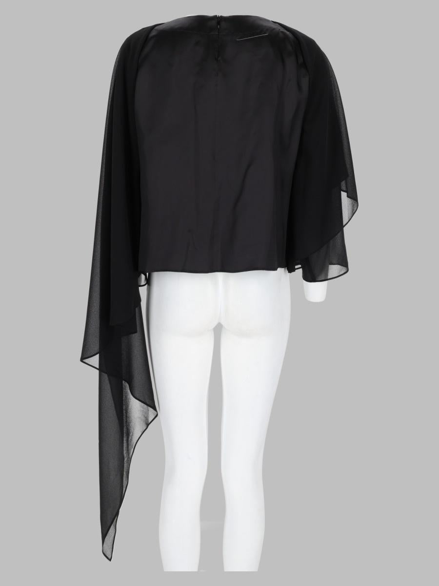 Maison Margiela Long Sleeve T-Shirt Women’s Black Cotton