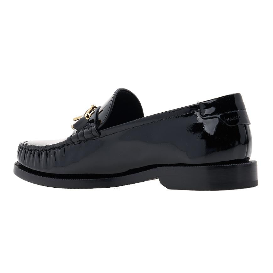 Saint Laurent Women’s Patent Leather Loafers 743774 AAB3B 1000 1