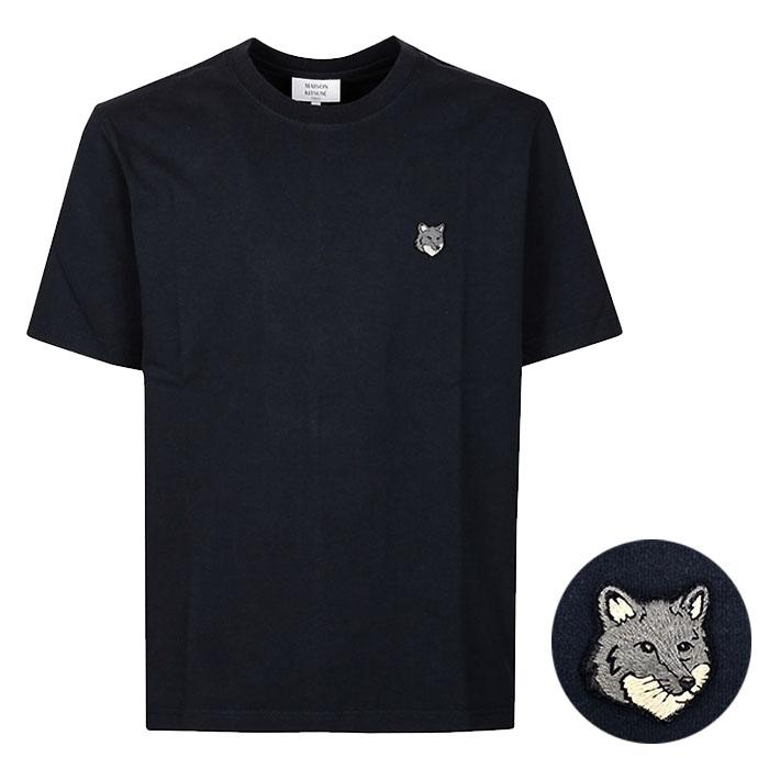 Maison Kitsune Bold Fox Head Graphic Short Sleeve T-Shirt White Men