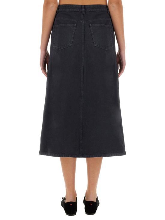 A.P.C. Long Skirt Women’s COGZVF06423IAK BLUE DOM