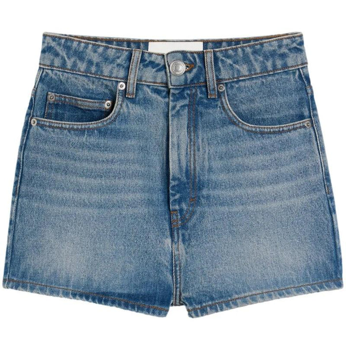 AMI Women’s Denim Shorts Blue