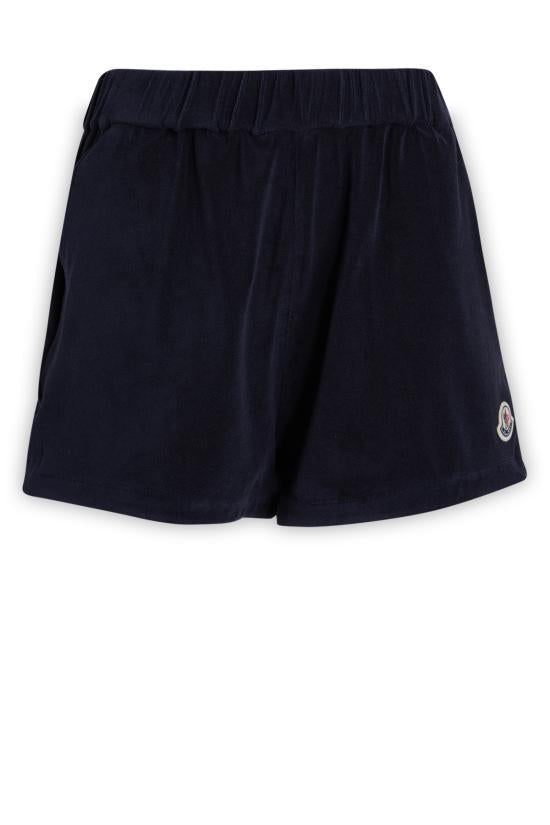 Moncler Women’s Shorts Navy Cotton Blend Casual Shorts 8H00022 596LS 778