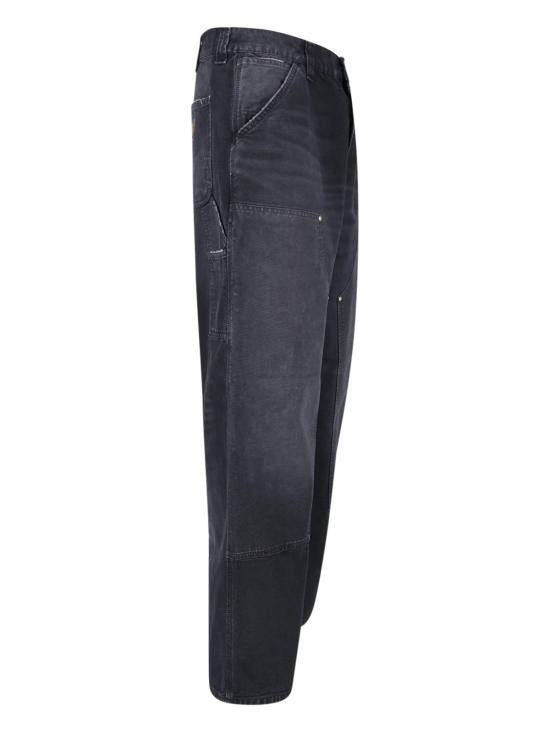 CARHARTT WIP Black Destroy Wash Denim Jeans