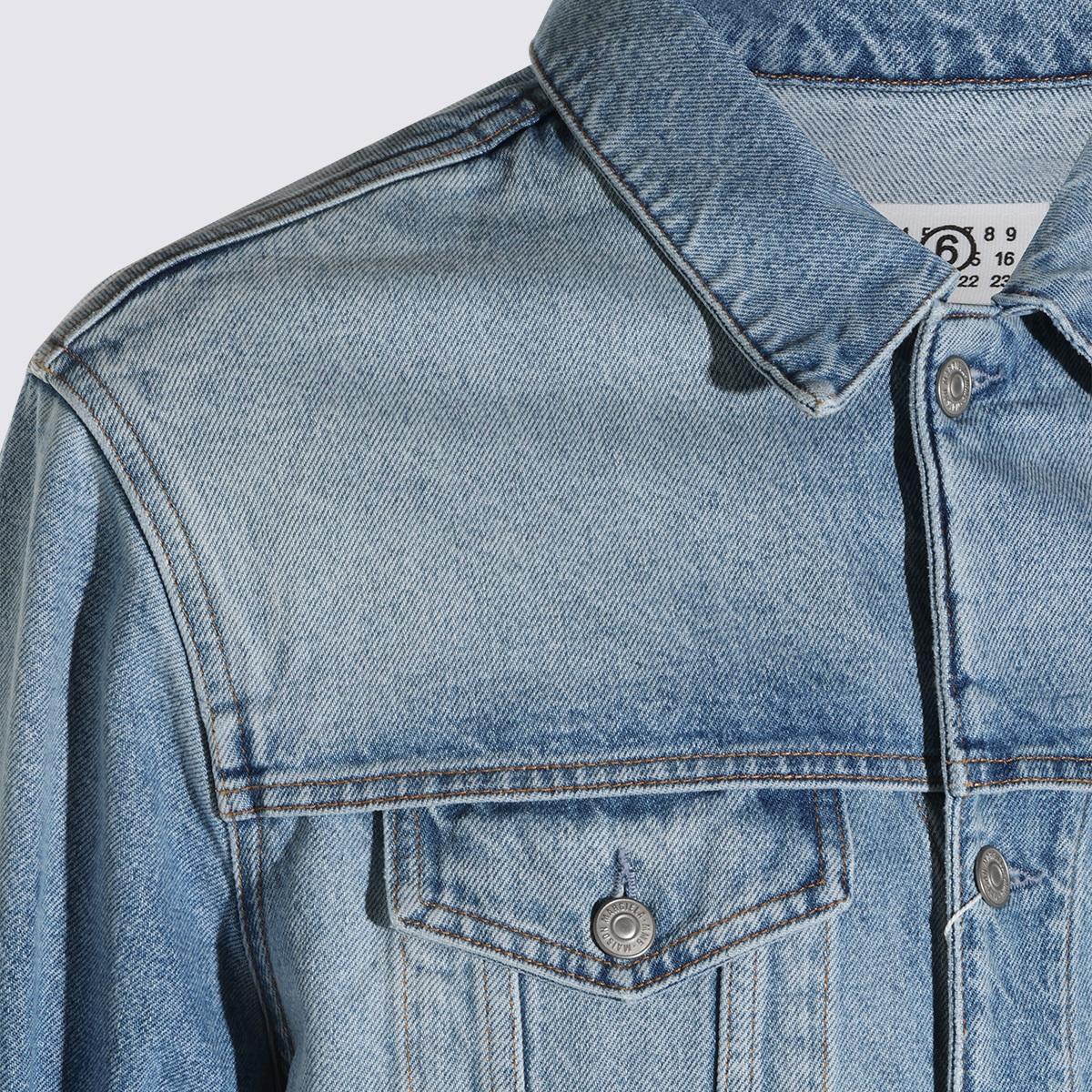 Maison Margiela Indigo Denim Jacket Men’s Casual Outerwear