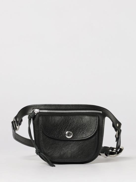 OUR LEGACY Black Leather Crossbody Bag A2268PM BLACK DOM