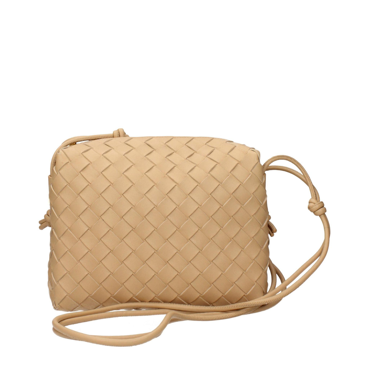 Bottega Veneta Leather Crossbody Bag Black