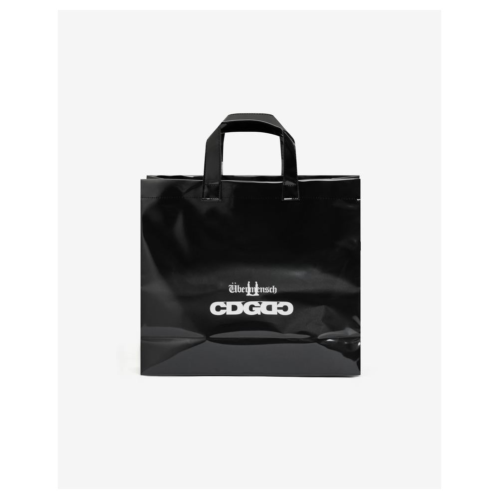 Comme des Garcons CDG x G-Dragon Weavemensh Paper PU Tote Bag Black