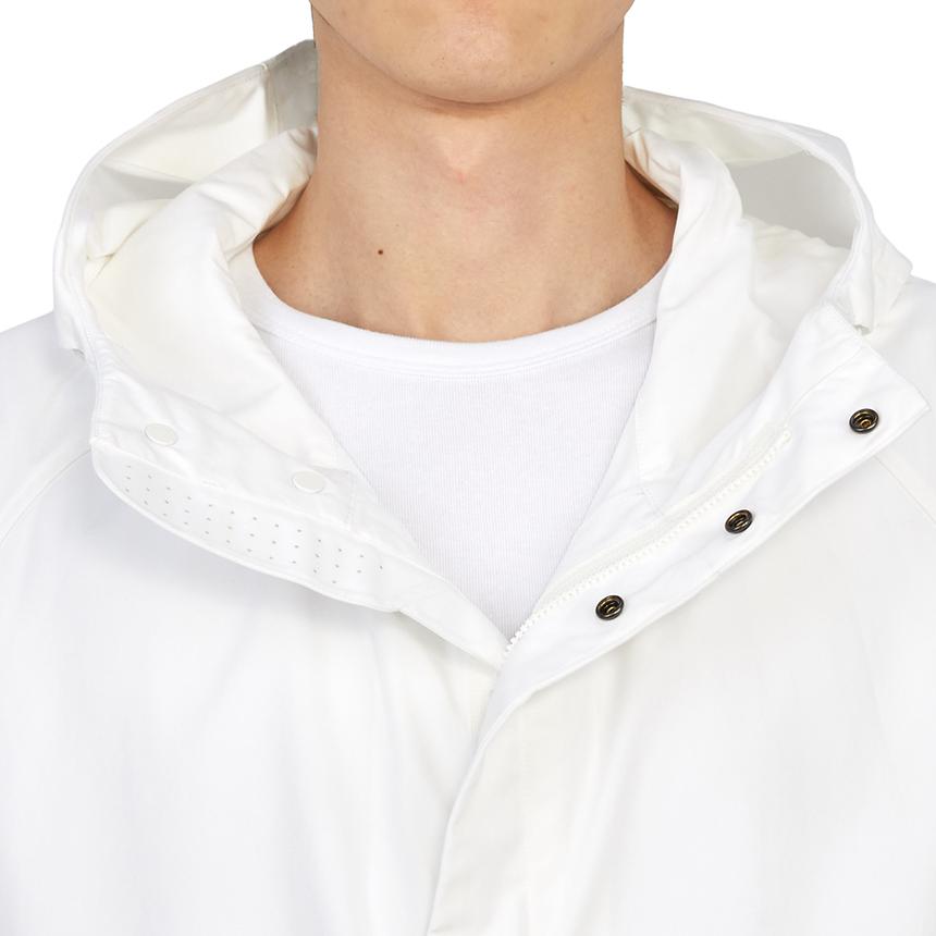 CP Company Metropolis Logo Hooded Jacket White Men
