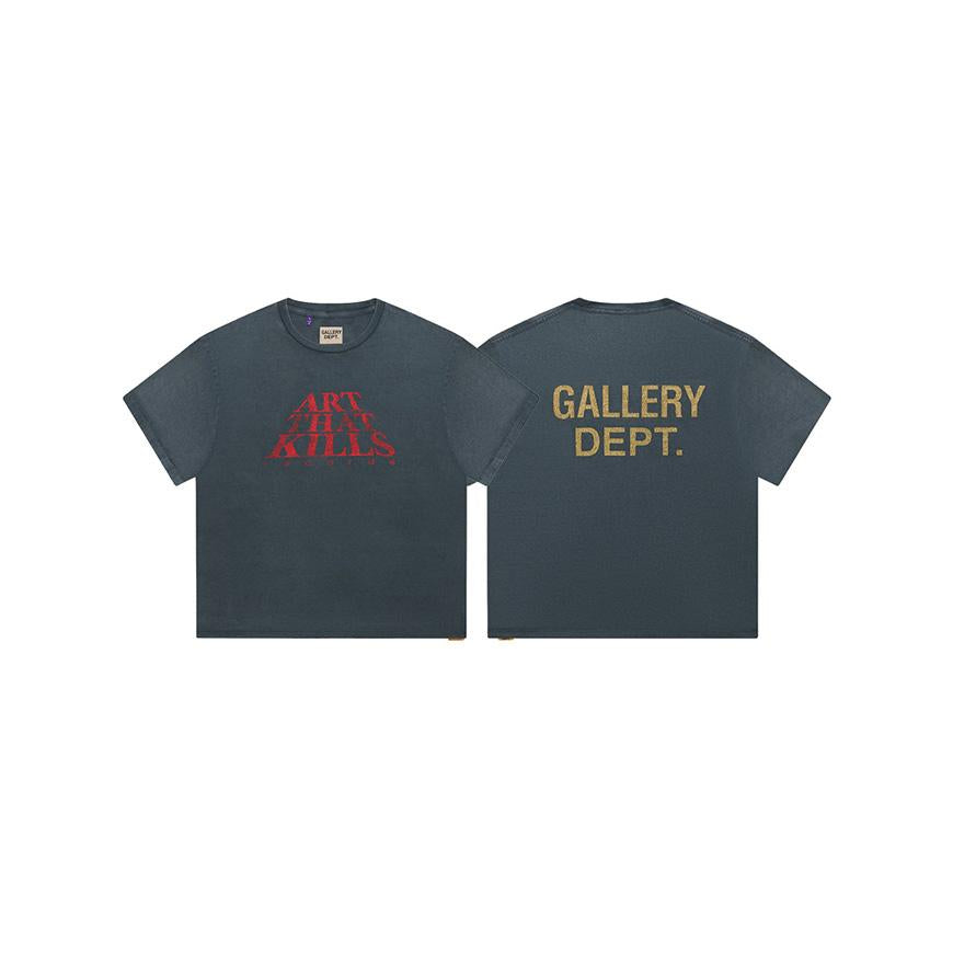 GALLERY DEPT. The Force Logo T-Shirt Black Men’s TFL 10292 LVBK