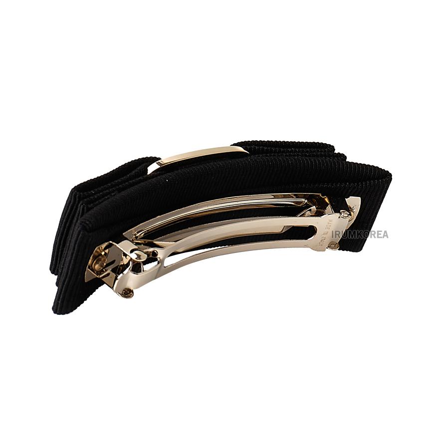 Ferragamo Vara Hair Clip Black Gold Women’s Hairpin Accessory