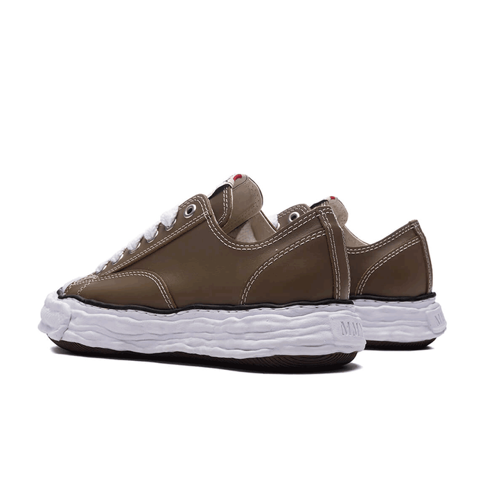 Maison Mihara Yasuhiro Brown Leather Low-Top Sneakers Unisex