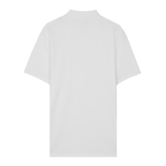 Moncler Men’s Trim Piqué Polo Shirt White