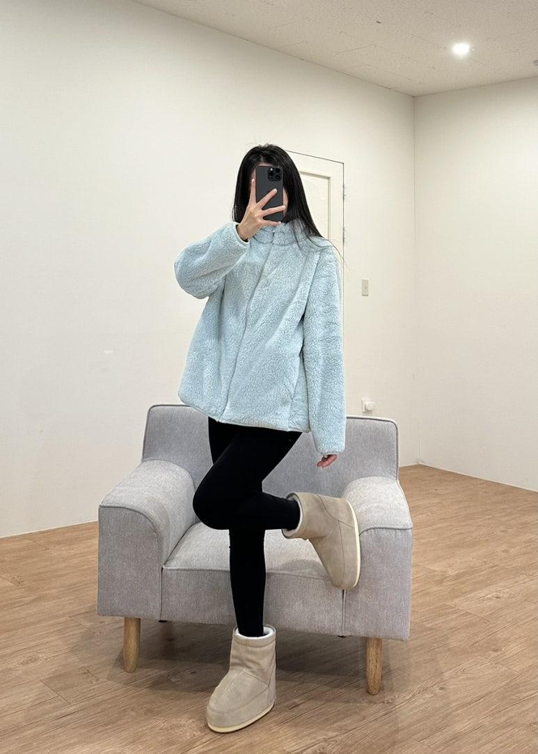 MOON BOOT Suede No-Lace Winter Boots Sand Womens 14094000 004