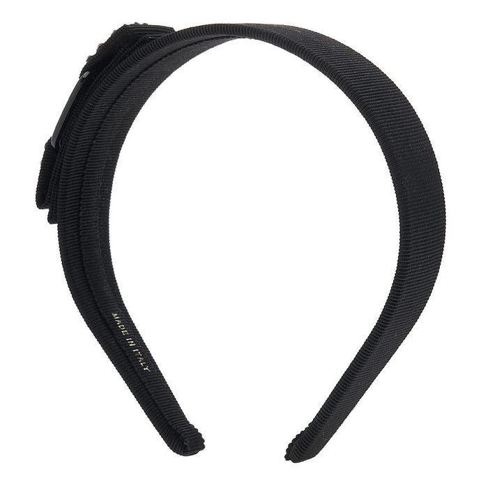 Ferragamo Women’s Bow Stud Hairband Black 0487758