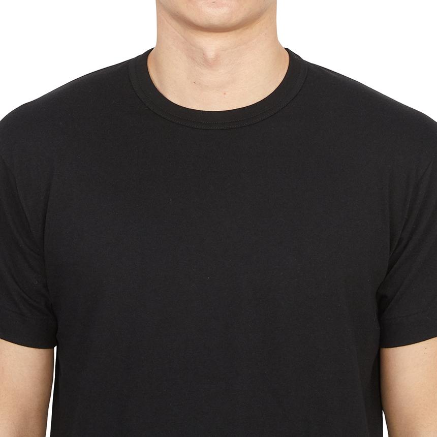 Comme des Garcons Back Red Patch Unisex Short Sleeve T-Shirt AX T340 051 1