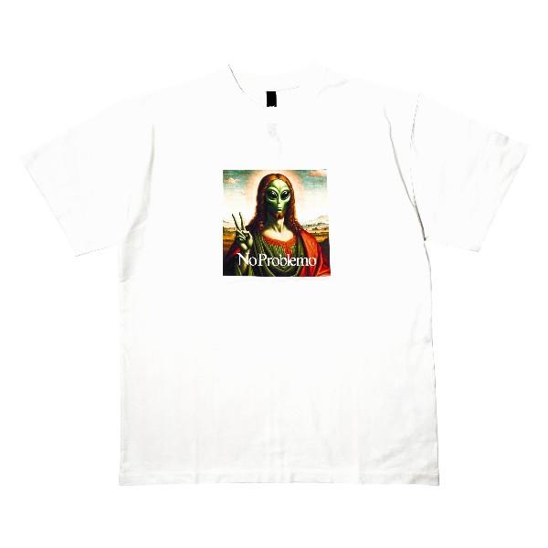 NO PROBLEMO Sweet Jesus Heavyweight Short Sleeve T-Shirt White