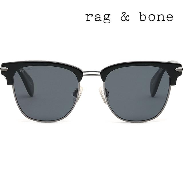 rag & bone Polarized Browline Sunglasses Unisex RNB5007S 284M9