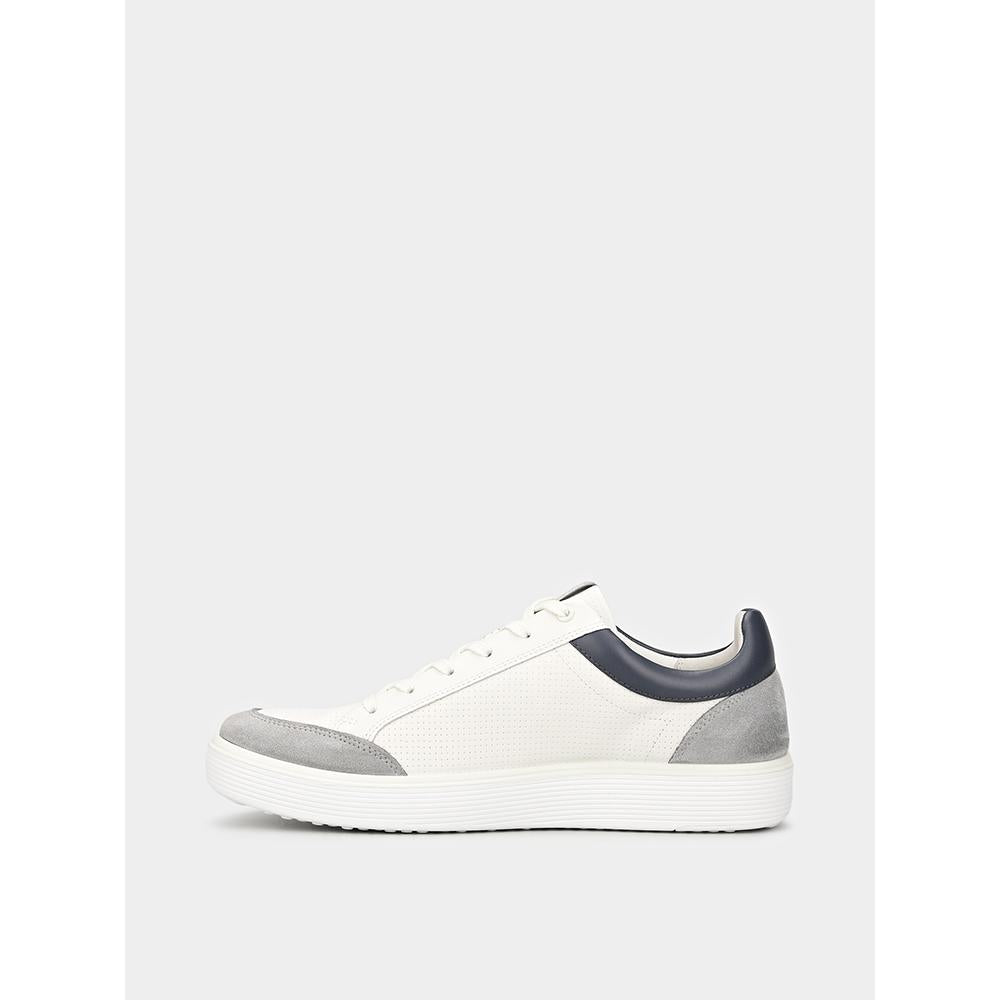 ecco Soft 60 Leather Low-Top Sneakers for Men Red