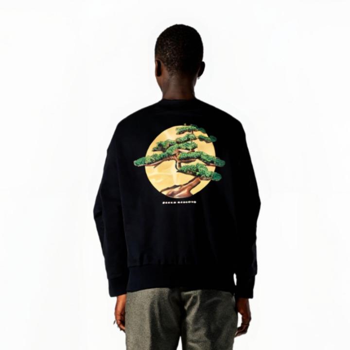 ALYX Unisex Black Crewneck Sweatshirt 22KO201305