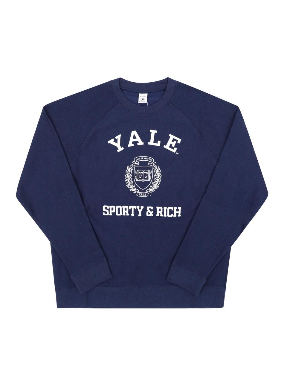 SPORTY&RICH Unisex Crewneck Sweatshirt ST082611680 BL106