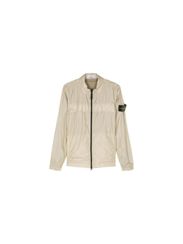 STONE ISLAND Crinkle Reps R-NY Overshirt Jacket Regular Fit Navy