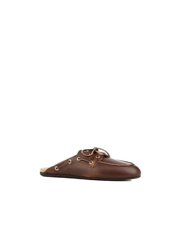 Miu Miu Faded Leather Mule Sandals 5D455E 3F33 F0038