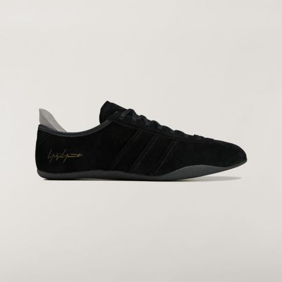 Y-3 Black Leather Low-Top Sneakers JS2457 DOM