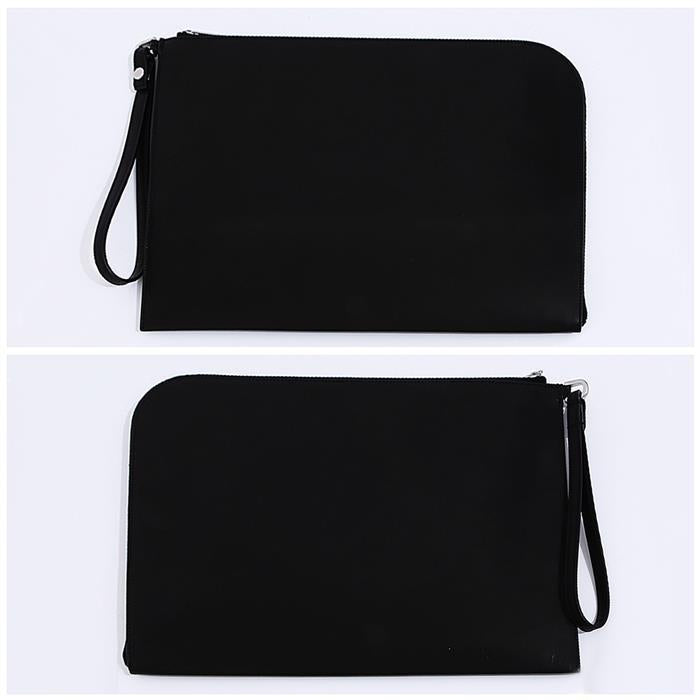 Rick Owens Leather Clutch Bag for Laptop/Tablet RB19S0314 LNP 09