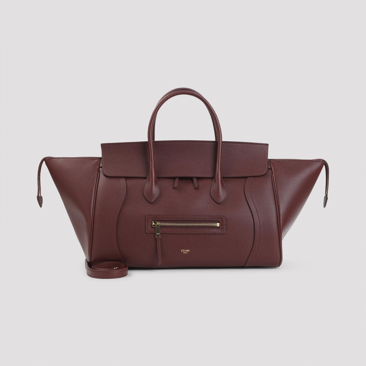 CELINE Leather Shoulder Bag