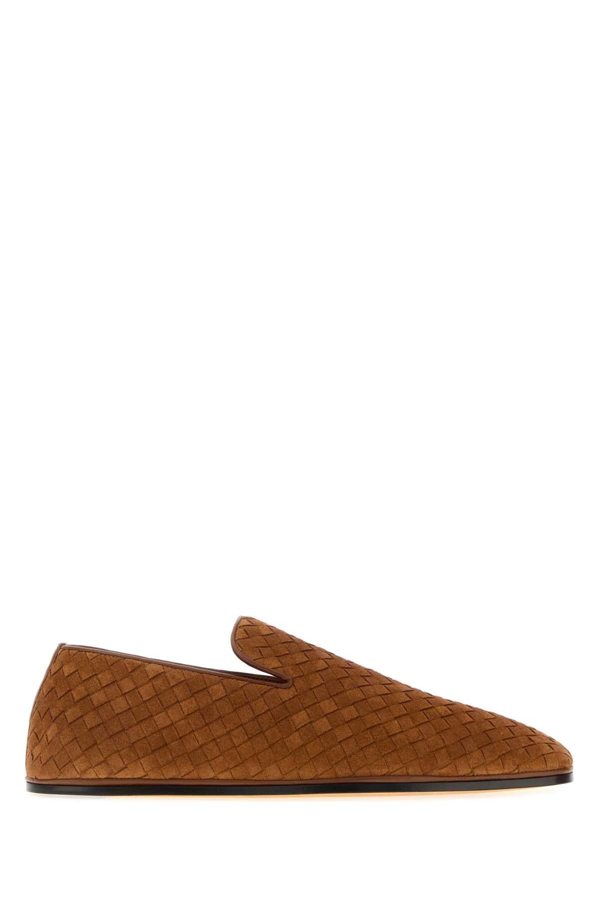 Bottega Veneta Brown Leather Loafer Men’s Dress Shoes