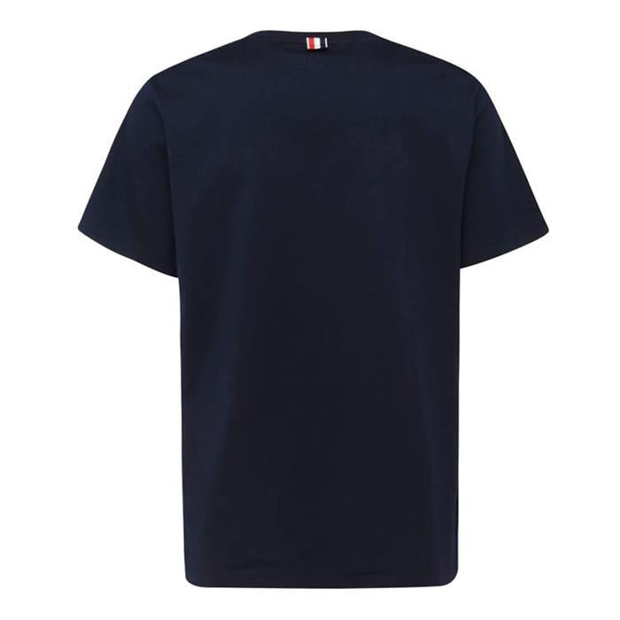 THOM BROWNE Relaxed Fit Medium Weight Short Sleeve T-Shirt MJS067A