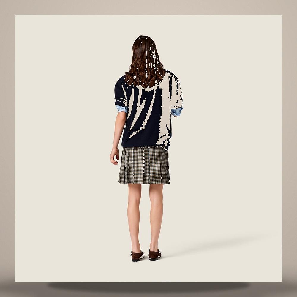 Miu Miu Cashmere Polo Sweater MML07Z 6290 F0008