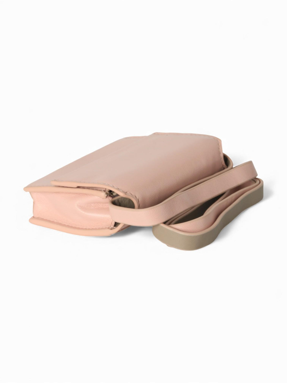 Dries Van Noten Strap Leather Card Case Rose Unisex Wallet Ac 242 012104 190 303