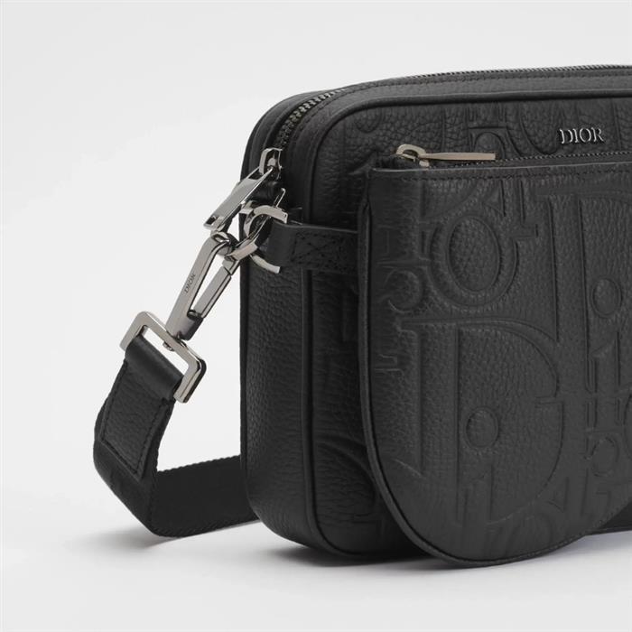 DIOR Saddle Triple Pouch Crossbody Bag
