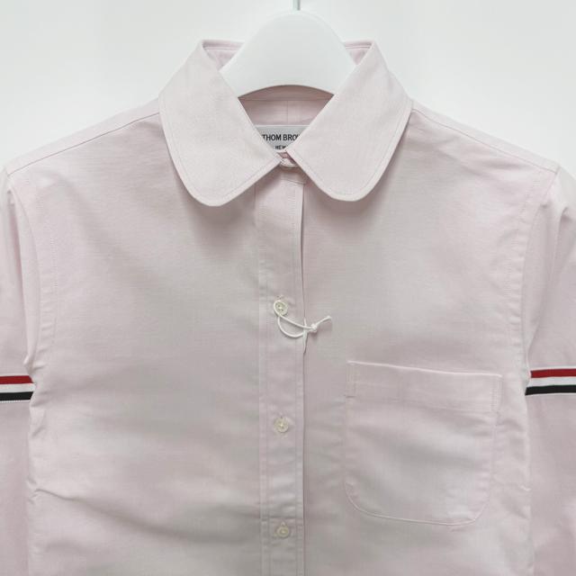 THOM BROWNE Tricolor Armband Oxford Classic Shirt FLL019E F0313 680