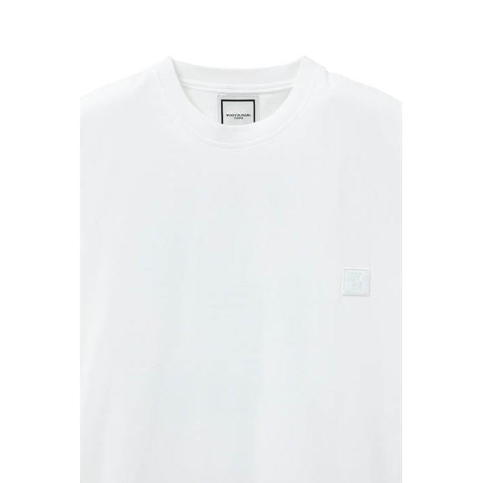 WOOYOUNGMI Glow-in-the-Dark Jellyfish Back Logo T-Shirt White