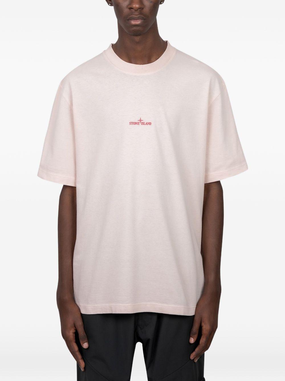 STONE ISLAND Short Sleeve T-Shirt FW26 Navy Men’s Top