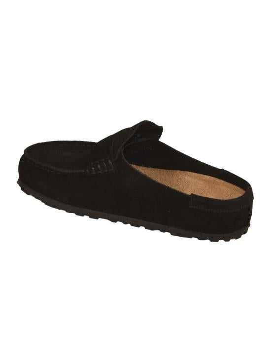 Birkenstock Suede Mule Slippers Women’s Casual Sandals 1030813 BLACK DOM