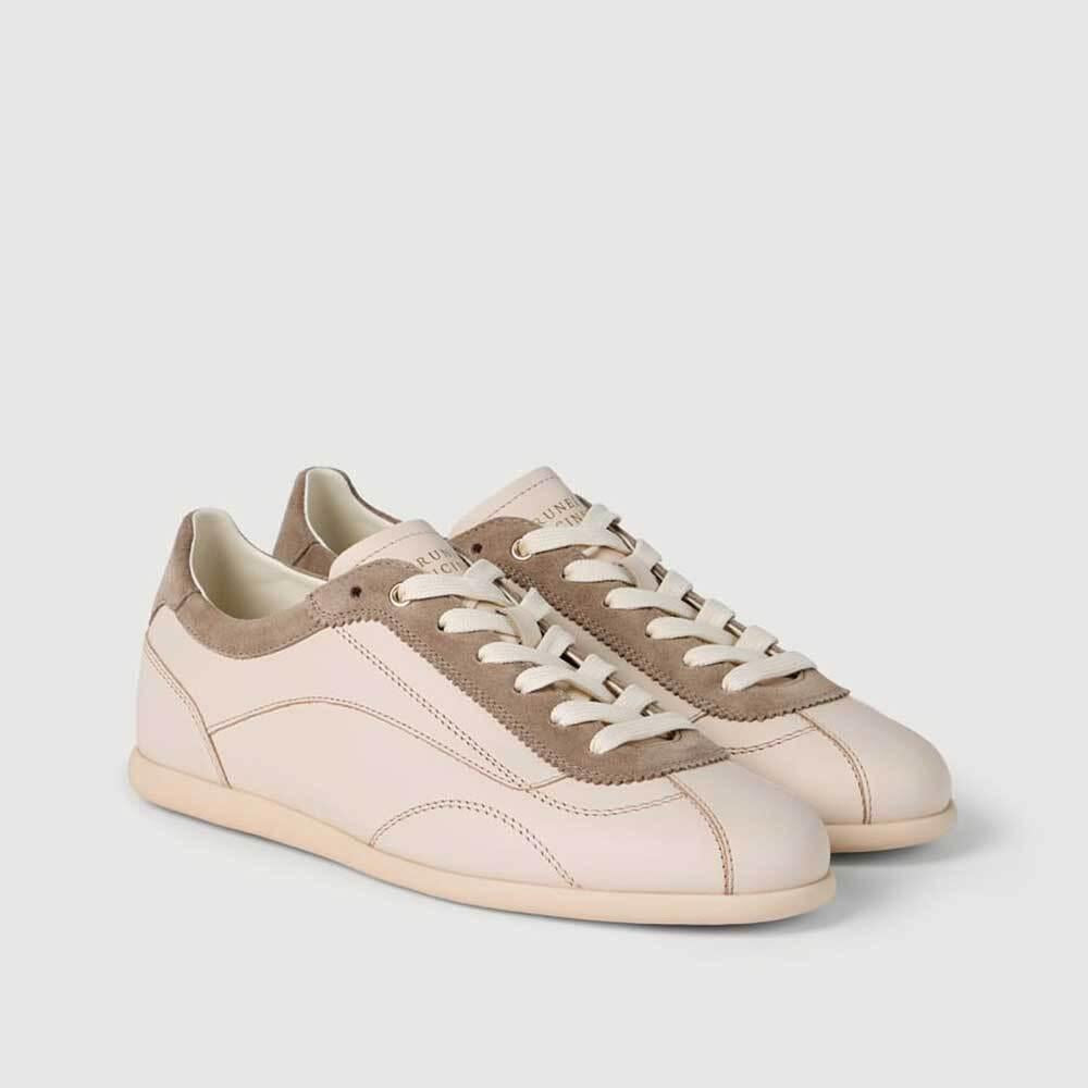 Brunello Cucinelli Men’s Suede Low-Top Sneakers MZULMHD337 CFM24