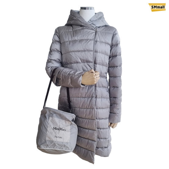 Max Mara Cube Women's Down Puffer Jacket 94961116600SILVER