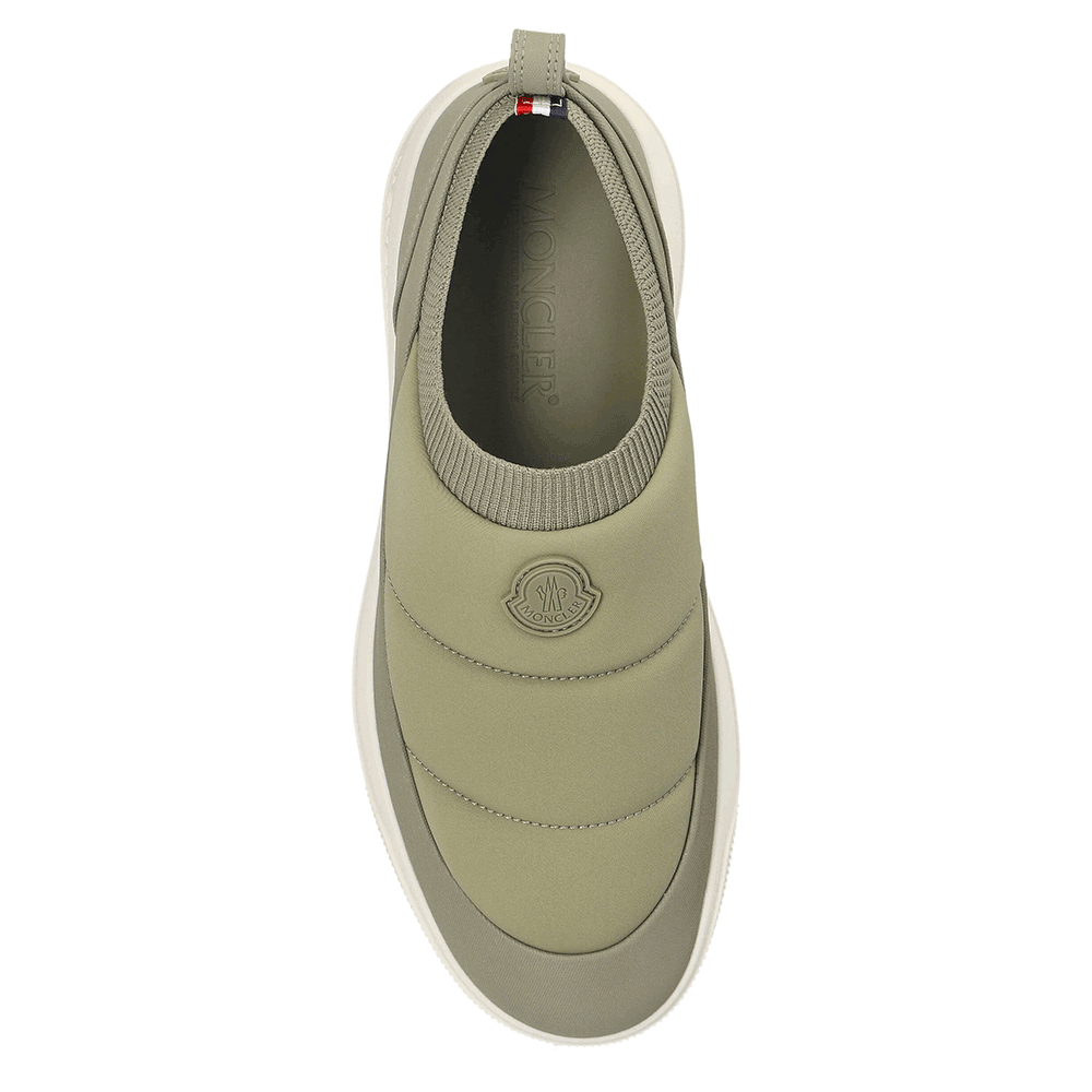Moncler Olive Slip-On Sneakers Men’s Low-Top 4B00010