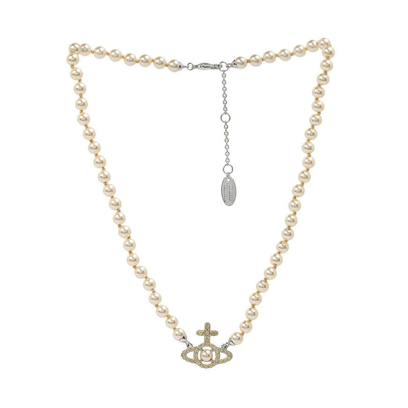 Vivienne Westwood Olympia Pearl Necklace for Women 6301011P P643
