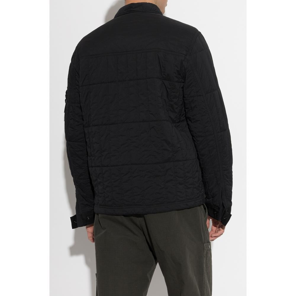 STONE ISLAND Quilted Coach Jacket Black Men’s