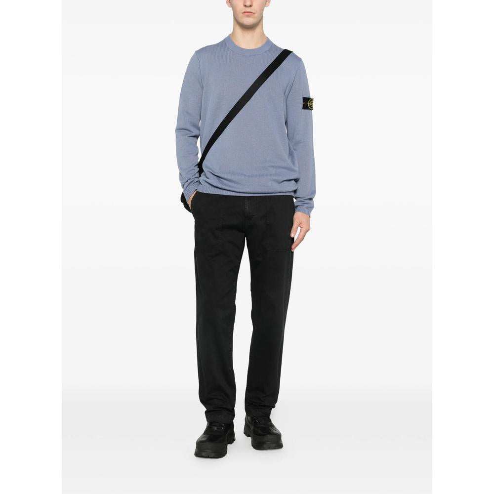 STONE ISLAND Old Effect Cotton Fatigue Pants Men Beige