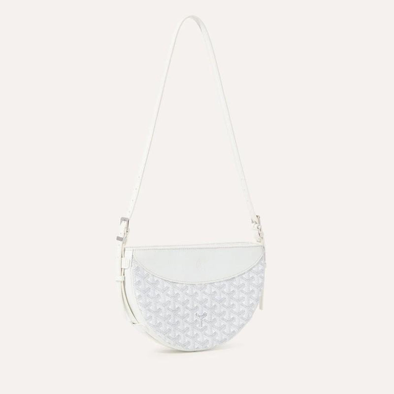 GOYARD Women’s HironDEL White Crossbody Bag HIRONDPMLTY50 CL50P